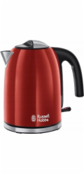 Rychlovarná konvice Russell Hobbs 20412-70 Černá Červená Nerezová ocel