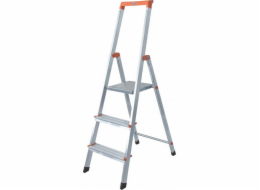 Krause Solidy Folding ladder silver