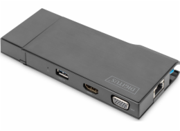 Digitus Universal Docking Station Travel, dokovací stanice