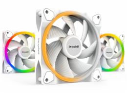 be quiet! Light Wings 120mm PWM Triple Pack BL100 Be quiet! / ventilátor Light Wings White / 120mm / PWM / 3-pack / bílý
