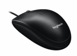 Logitech Mouse M100, black