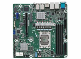 ASRock Rack W680D4U-2L2T/G5 LGA1700, 4x DDR5, 8x SATA, M.2(2280), 3x PCIe, 2x 1Gb +2x 10Gb LAN, IPMI