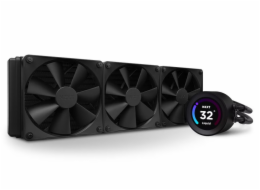 NZXT Kraken Elite 360 RL-KN36E-B1 NZXT vodní chladič Kraken 360 ELITE / 3x120mm fan / 4-pin PWM / LCD disp. / 6 let