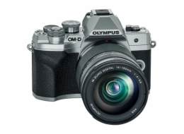 Digitální fotoaparát Olympus E-M10 Mark IV 1415-2 kit silver/black – Cashback
