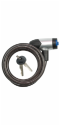 Zámek jízdního kola 1,2 m x 8 mm kov TOYA