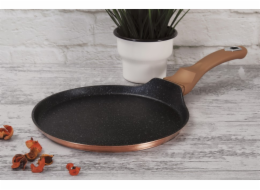 Pánev na palačinky s mramorovým povrchem 25 cm Rosegold Metallic Line BH-1523