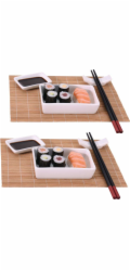 Set Excellent Sushi keramika / bambus sada 10 ks KO-210000660