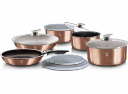 BERLINGERHAUS Sada nádobí s odnímatelnou rukojetí 12 ks Rosegold Metallic Line BH-1591