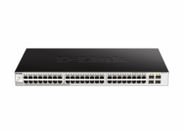 D-Link DGS-1210-52/ME/E 48-Port 10/100/1000BASE-T + 4-Port 1 Gbps SFP Ports Metro Ethernet