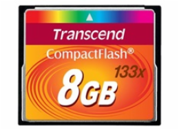 Transcend CompactFlash 8GB TS8GCF133 paměťová karta