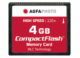 Paměťová karta AgfaPhoto Compact Flash 4GB High