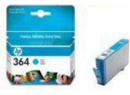 HP 364 - 3 ml - azurová - originální - inkoustová cartridge - pro Deskjet 35XX; Photosmart 55XX, 55XX B111, 65XX, 7510 C311, 7520, Wireless B110