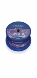 VERBATIM DVD+R(50-Pack)Spindle/General Retail/16x/4.7GB