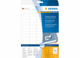 Herma Etiketten weiß   35,6x16,9 25 Blatt 2000 St. ablösbar 10003