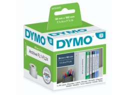 Dymo LabelWriter ORIGINÁLNÍ skládací štítky úzké 38x190mm, 1 role se 110 štítky