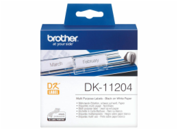 BROTHER DK-11204 Multi Purpose Labels  17x54mm (400 ks)