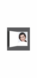 1x100 Daiber foto desky Profi-Line  do 4,5x6 cm bila