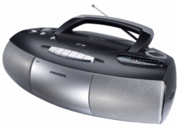 Radiomagnetofon Grundig RRCD 1350 MP3 stříbrno-černý