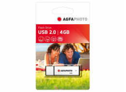 AgfaPhoto USB 2.0 stribrna 4GB 10511