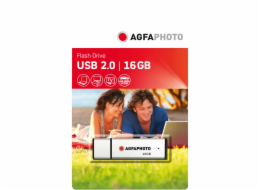 AgfaPhoto USB 2.0 stribrna 16GB 10513