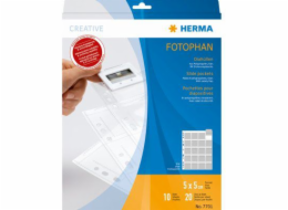 Herma Dia folie 5x5 10 listu pruhledny/matny             7698