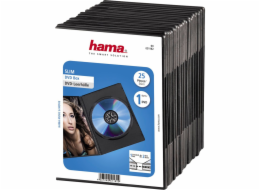 1x25 Hama zásobník na DVD tenký 50% úspora místa 51182