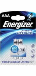 Baterie lithiová AAA R03 1,5V ENERGIZER Ultimate 2ks / blistr