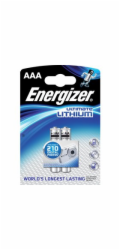 Baterie lithiová AAA R03 1,5V ENERGIZER Ultimate 2ks / blistr