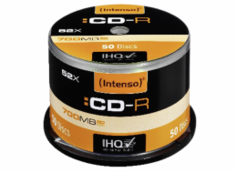 1x50 Intenso CD-R 80 / 700MB 52x Speed, Cakebox