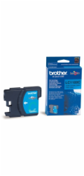 Brother&nbsp;LC-1100C&nbsp;-&nbsp;originální&nbsp;BROTHER&nbsp;inkoustová&nbsp;náplň&nbsp;LC-1100C/&nbsp;Azurová