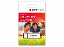 AgfaPhoto USB 2.0 stribrna 8GB 10512