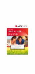 AgfaPhoto USB 2.0 stribrna 32GB 10514