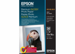 EPSON Paper Premium Glossy Photo 13x18 (30 sheet), 255g/m2
