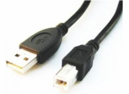 Kabel USB Equip propojovací A-B 3 m, šedý