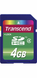 Paměťová&nbsp;karta&nbsp;TRANSCEND&nbsp;4GB&nbsp;SDHC&nbsp;(SD2.0&nbsp;Class&nbsp;4)&nbsp;&nbsp;memory&nbsp;card