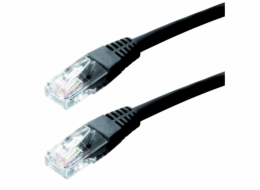 DATACOM Patch kabel UTP CAT6 0,25m černý