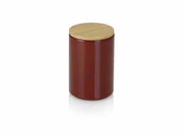 KELA Dóza Cady keramika červená  0,7l KL-15270