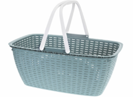 EXCELLENT Koš na prádlo sklápěcí rukojeti 35 l modrá KO-Y54230920modr