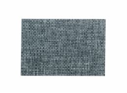 Prostírání PLATO, polyvinyl, černé/bílé 45x30cm KL-15644