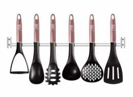 Kuchyňské náčiní s nástěnným držákem 7 ks I-Rose Edition BH-6329