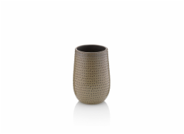 Pohár Dots keramika mokka KL-23605