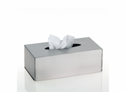 Kosmetický box na kapesníky CLEAN nerezová ocel KL-18948