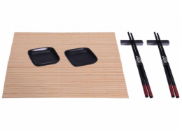 Sushi set porcelán / bambus sada 7 ks černá KO-278000190cern