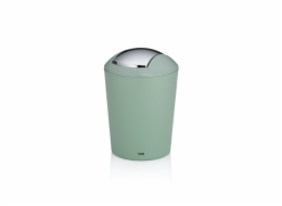 Kosmetický koš s otočným víkem Marta 1,7 L zelená KL-24554