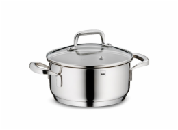 Kastrol s poklicí nerez 18/10 FLAVORIA 16 cm KL-10171
