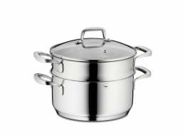 Hrnec napařovací s poklicí nerez 18/10 FLAVORIA 20 cm sada 3 ks KL-10190