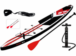 XQMAX Paddleboard pádlovací prkno 380 cm s kompletním příslušenstvím, červená KO-8DP000940