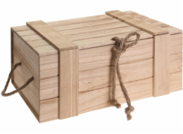 HOMESTYLING Úložný box dřevěný sada 3 ks HOMESTYLING KO-KR2002560
