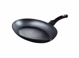 Pánev na ryby a steaky s mramorovým povrchem 35 cm Black Rose Collection BH-7149