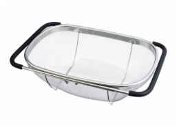 Cedník s výsuvnými rukojeťmi na dřez nerez Black BH-7204